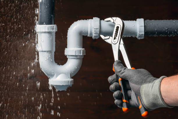 Professional Leak Detection technician working in Evington, VA